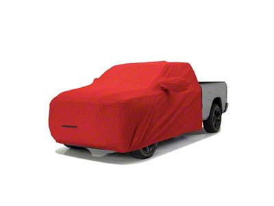 Covercraft WeatherShield HP Cab Area Truck Cover; Red (17-24 Titan King Cab w/ Standard Mirrors)