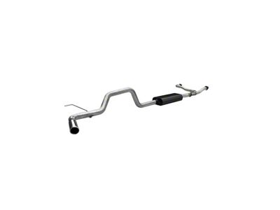 Flowmaster American Thunder Single Exhaust System with Polished Tip; Side Exit (04-15 Titan)