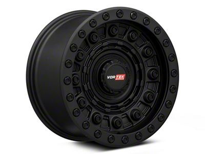 Vortek Off-Road VRD-701 Matte Black 6-Lug Wheel; 18x9; 12mm Offset (04-15 Titan)