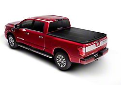 UnderCover SE Hinged Tonneau Cover; Black Textured (16-23 Titan XD w/ 6-1/2-Foot Bed)