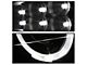 LED Halo Projector Headlights; Black Housing; Clear Lens (04-15 Titan)