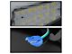 Light Bar LED Tail Lights; Black Housing; Clear Lens (17-24 Titan w/ Factory Halogen Tail Lights)