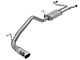 AFE MACH Force-XP 2.50 to 3.50-Inch Single Exhaust System with Polished Tip; Side Exit (17-24 Titan)