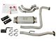 AFE Rebel Series 2.50-Inch Dual Exhaust System with Black Tips; Middle Side Exit (04-15 Titan)