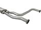 AFE Rebel Series 2.50-Inch Dual Exhaust System with Polished Tips; Middle Side Exit (04-15 Titan)