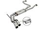 AFE Rebel Series 2.50-Inch Dual Exhaust System with Polished Tips; Middle Side Exit (17-24 Titan)