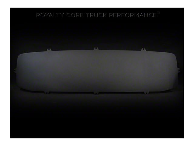 Royalty Core Winter Front Grille Cover; Satin Black (17-19 Titan)
