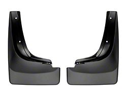 Weathertech No-Drill Mud Flaps; Front; Black (16-21 Titan XD w/ Factory Fender Flares)
