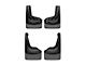 Weathertech No-Drill Mud Flaps; Front and Rear; Black (17-21 Titan w/o Factory Fender Flares)
