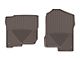 Weathertech All-Weather Front Rubber Floor Mats; Cocoa (16-21 Titan XD Crew Cab)