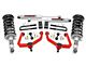 Rough Country 3-Inch Suspension Lift Kit with Lifted N3 Struts and N3 Shocks; Red (04-15 4WD Titan, Excluding PRO-4X)