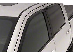 In-Channel Ventvisor Window Deflectors; Front and Rear; Dark Smoke (04-15 Titan Crew Cab)