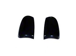 Tail Shades Tail Light Covers; Blackout; Large (16-24 Titan XD)