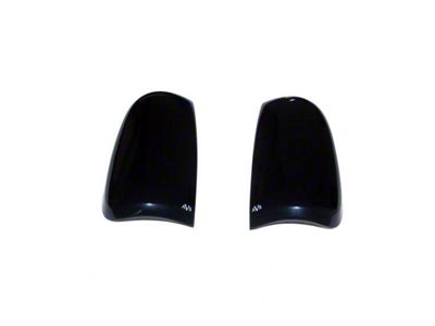 Tail Shades Tail Light Covers; Blackout; Large (17-24 Titan)
