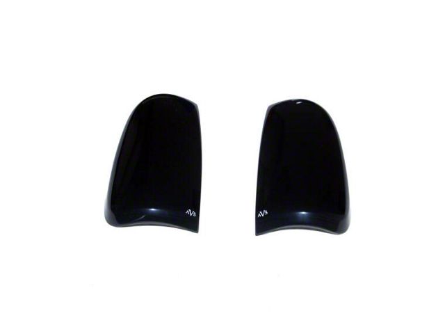 Tail Shades Tail Light Covers; Blackout; Large (17-23 Titan)
