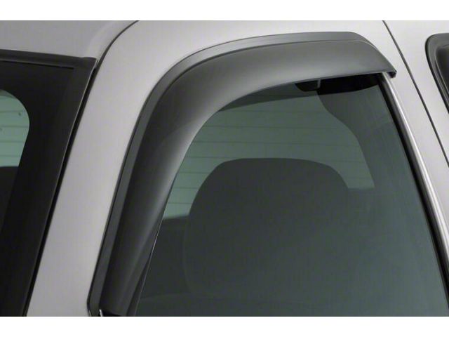 Ventvisor Window Deflectors; Front; Dark Smoke (16-24 Titan XD)