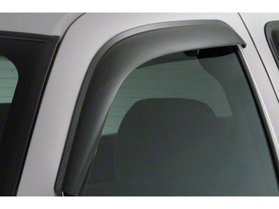 Ventvisor Window Deflectors; Front; Dark Smoke (16-23 Titan XD)
