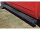 6-Inch Oval UltraBlack Tube Step Side Step Bars without Mounting Brackets; Textured Black (17-24 Titan King Cab)