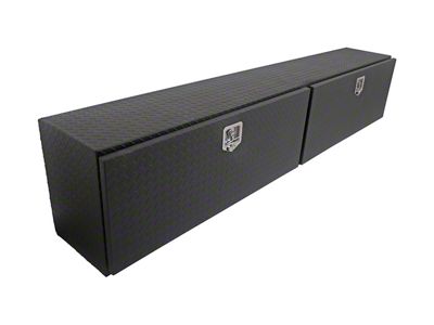72-Inch Topside Tool Box; Textured Black (Universal; Some Adaptation May Be Required)