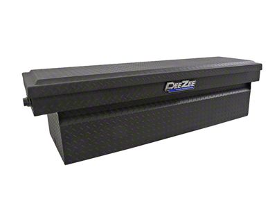 Blue Label Series Single Lid Crossover Tool Box; Textured Black (Universal; Some Adaptation May Be Required)