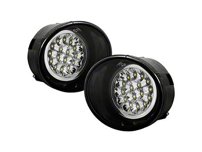 LED Fog Lights with Switch; Clear (04-15 Titan)