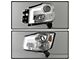 Signature Series Version 2 Projector Headlights; Chrome Housing; Clear Lens (04-15 Titan)