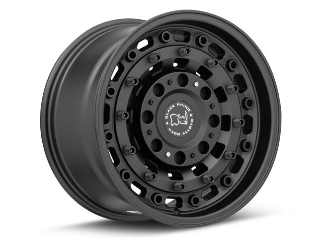 Black Rhino Arsenal Textured Matte Black 6-Lug Wheel; 18x9.5; 12mm Offset (17-24 Titan)