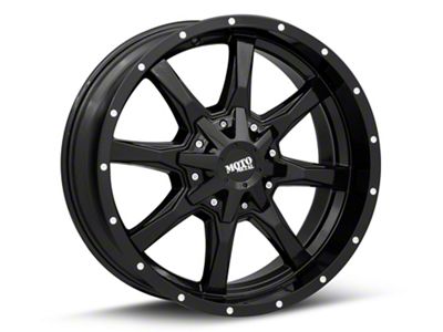 Moto Metal MO970 Gloss Black with Milled Lip 6-Lug Wheel; 20x9; 0mm Offset (04-15 Titan)