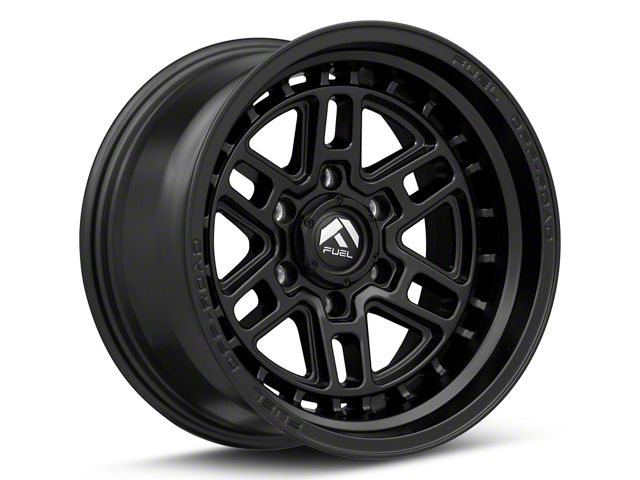 Fuel Wheels Nitro Matte Black 6-Lug Wheel; 20x9; 1mm Offset (04-15 Titan)