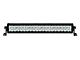 Rugged Heavy Duty Grille Guard with Double Row 20-Inch LED Light Bar; Black (17-24 Titan)