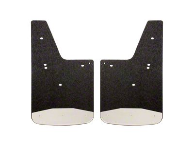 Textured Rubber Mud Guards; Front or Rear; 12-Inch x 20-Inch (16-24 Titan XD)