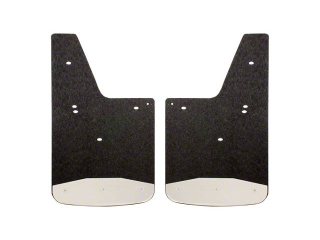 Textured Rubber Mud Guards; Front or Rear; 12-Inch x 20-Inch (16-24 Titan XD)