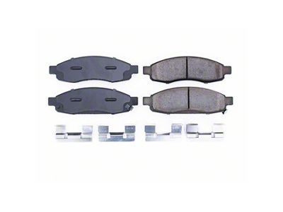 PowerStop Z17 Evolution Plus Clean Ride Ceramic Brake Pads; Front Pair (3/05-07 Titan)