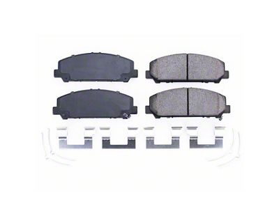 PowerStop Z17 Evolution Plus Clean Ride Ceramic Brake Pads; Front Pair (11-24 Titan)