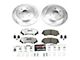 PowerStop Z36 Extreme Truck and Tow 6-Lug Brake Rotor and Pad Kit; Rear (17-24 Titan)
