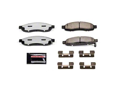 PowerStop Z36 Extreme Truck and Tow Carbon-Fiber Ceramic Brake Pads; Front Pair (3/05-07 Titan)