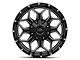 Hardrock Offroad Indestructible Gloss Black Milled 6-Lug Wheel; 22x10; -25mm Offset (17-24 Titan)