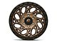 Fuel Wheels Runner OR Bronze with Black Ring 6-Lug Wheel; 18x9; -12mm Offset (04-15 Titan)