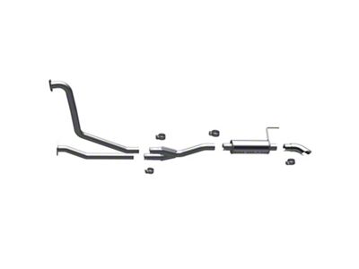 Magnaflow Off-Road Pro Series Single Exhaust System; Turn Down (07-15 Titan)
