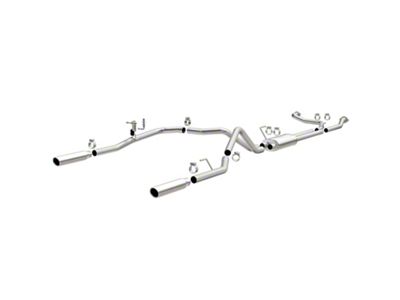 Magnaflow Street Series Dual Exhaust System with Polished Tips; Rear Exit (07-15 Titan)