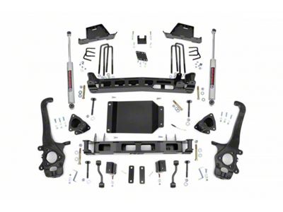 Rough Country 4-Inch Suspension Lift Kit with Premium N3 Shocks (04-15 Titan)