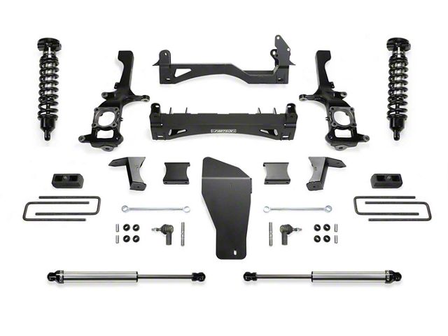 Fabtech 6-Inch Performance Suspension Lift Kit with Dirt Logic 2.5 Coil-Overs and Dirt Logic Shocks (16-18 4WD 5.0L Titan XD w/ 6-1/2-Foot Bed, Excluding PRO-4X)