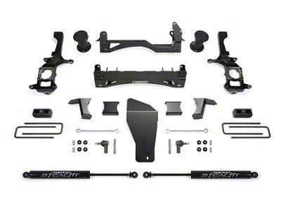 Fabtech 6-Inch Basic Suspension Lift Kit with Stealth Shocks (16-18 4WD Titan XD w/ 6-1/2-Foot Bed, Excluding PRO-4X)