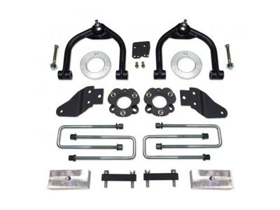 Tuff Country 4-Inch Uni-Ball Upper Control Arm Suspension Lift Kit with SX8000 Shocks (16-24 4WD Titan XD)
