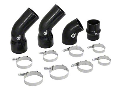AFE BladeRunner Intercooler Couplings and Clamps Kit for Factory Intercooler and aFe Tubes (16-19 5.0L Titan XD)
