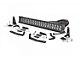 Rough Country 20-Inch Black Series Amber DRL LED Light Bar Bumper Mounting Kit (16-24 Titan XD)