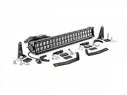 Rough Country 20-Inch Black Series LED Light Bar Bumper Mounting Kit (16-23 Titan XD w/o Adaptive Cruise Control)