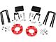 Rough Country 2-Inch Spacer Suspension Lift Kit; Anodized Red (16-24 Titan XD, Excluding PRO-4X)