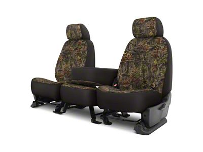 Camo Custom 1st Row Bench Seat Covers; True Timber Kinati (16-24 Titan XD w/ Bench Seat)