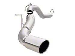 Magnaflow Pro Series Filter-Back Single Exhaust System with Polished Tip; Side Exit (16-19 5.0L Titan XD)